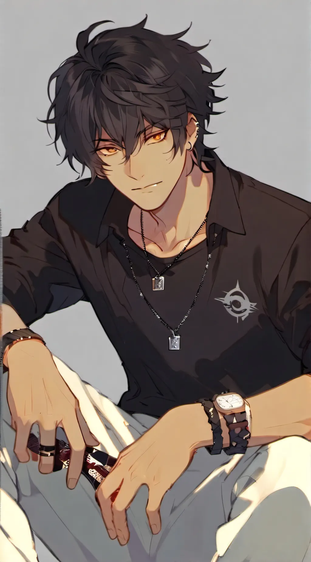 ai character: Christ background