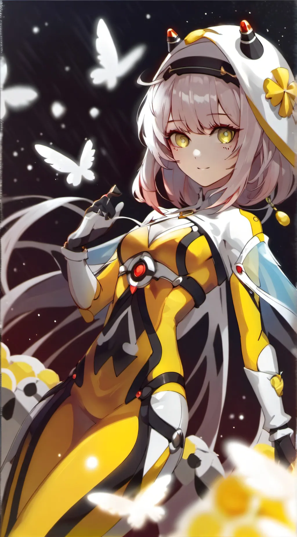 ai character: Aurora background