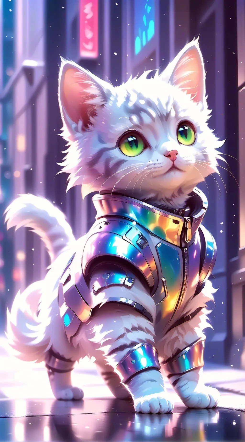 ai character: Oily  background