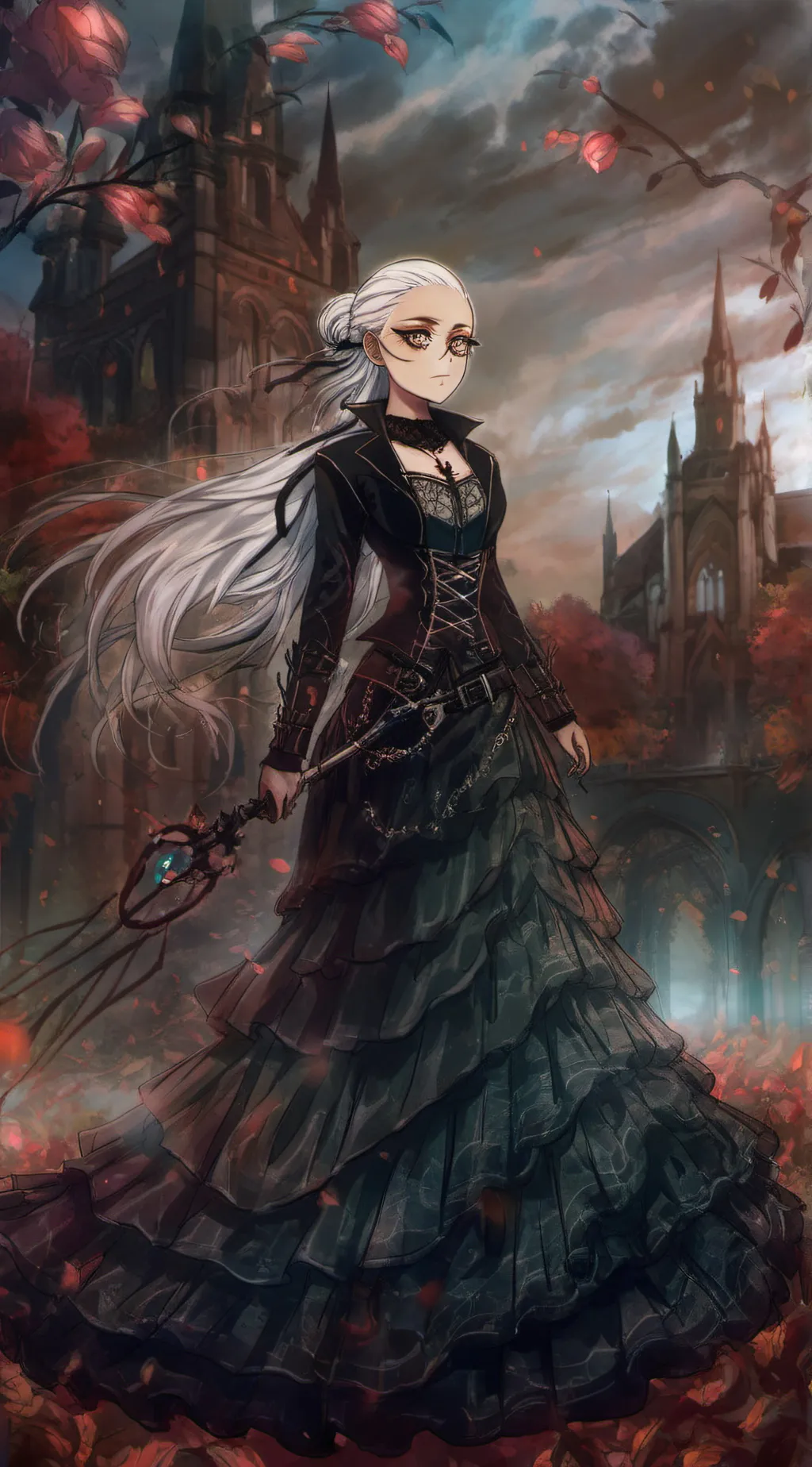 ai character: Athena>KillerQueen background