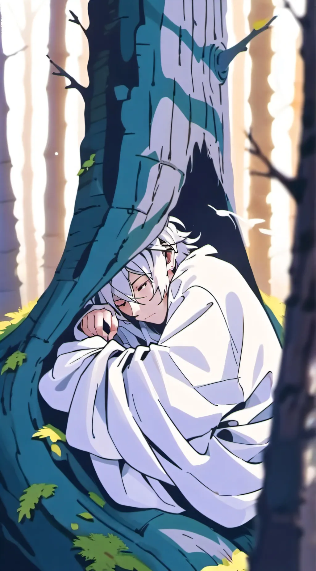 ai character: George Treewrap background