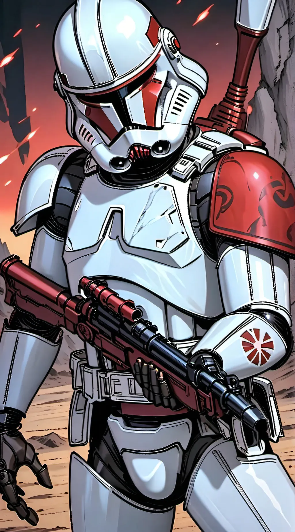 Talkie AI - Chat with Commander Grey