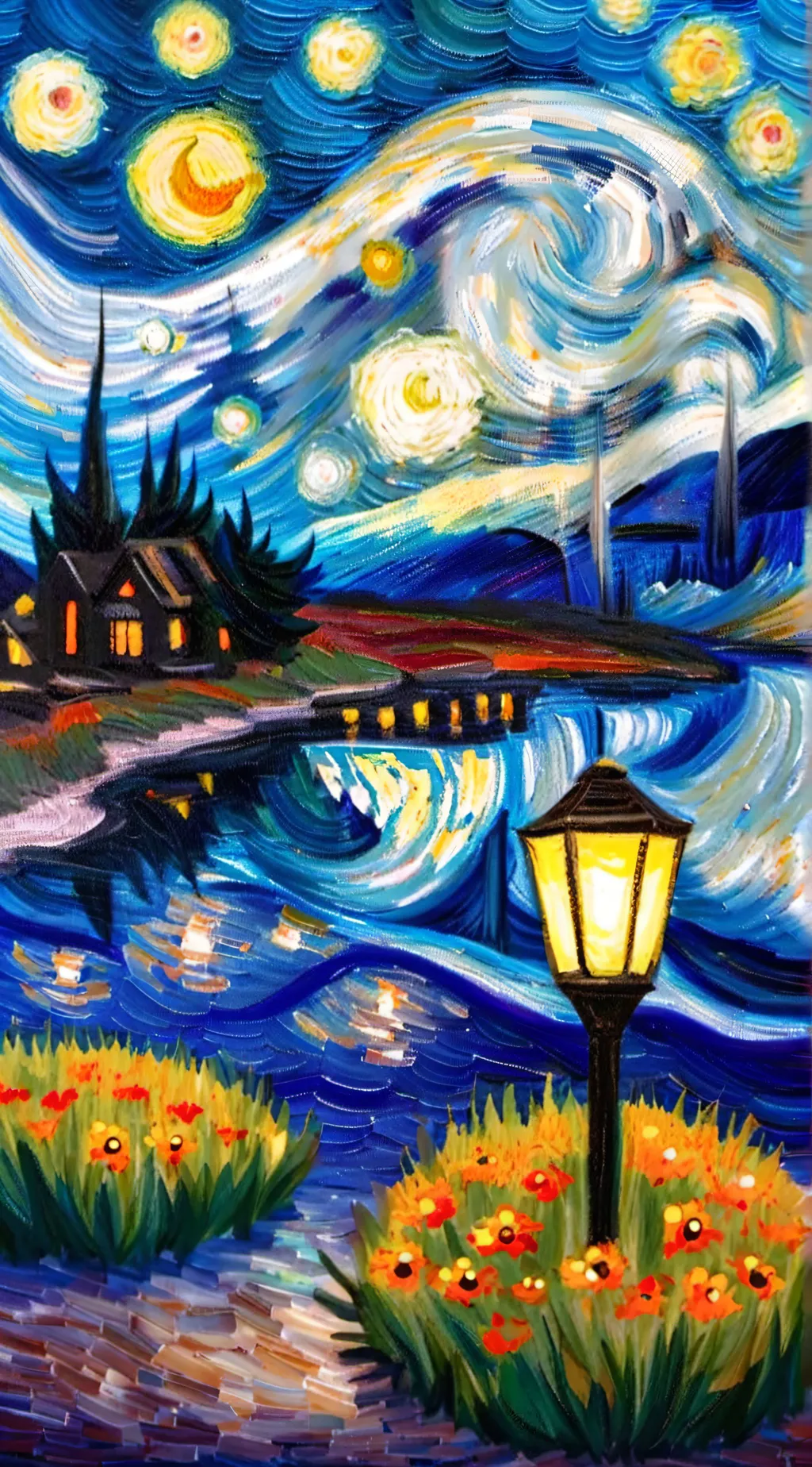 ai character: Girl in the hood background