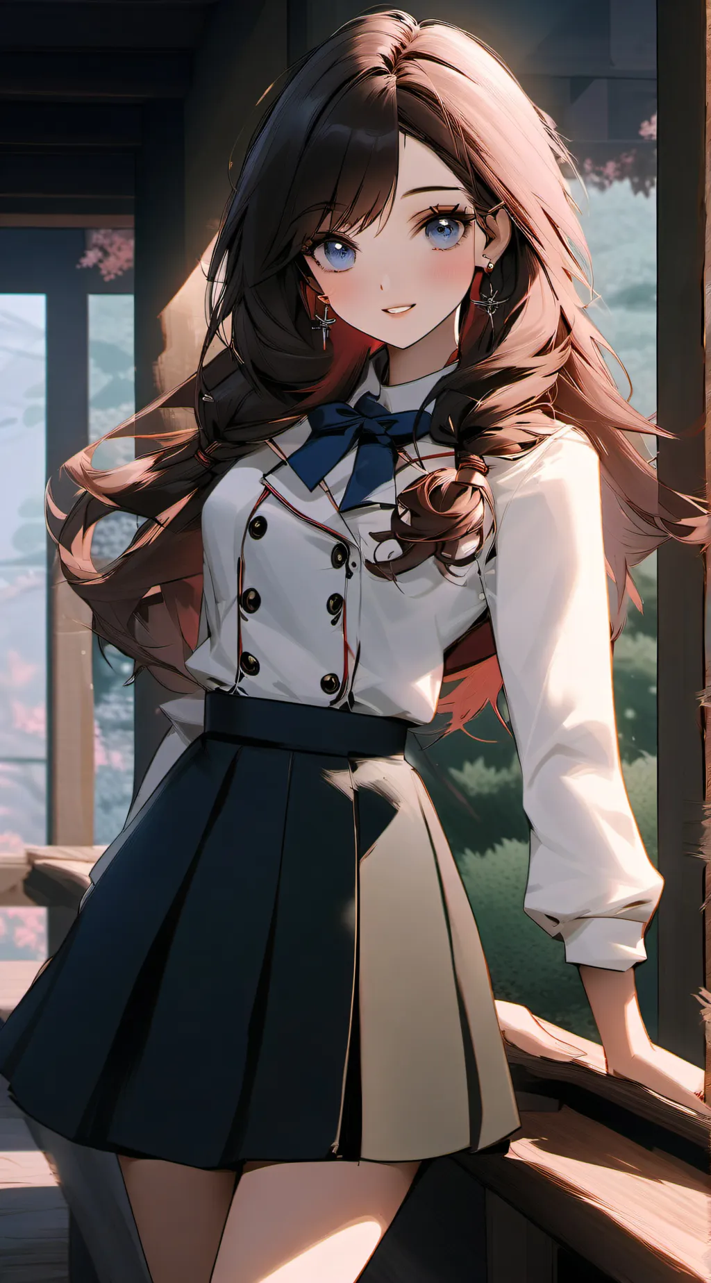 ai character: Maria  Smith background