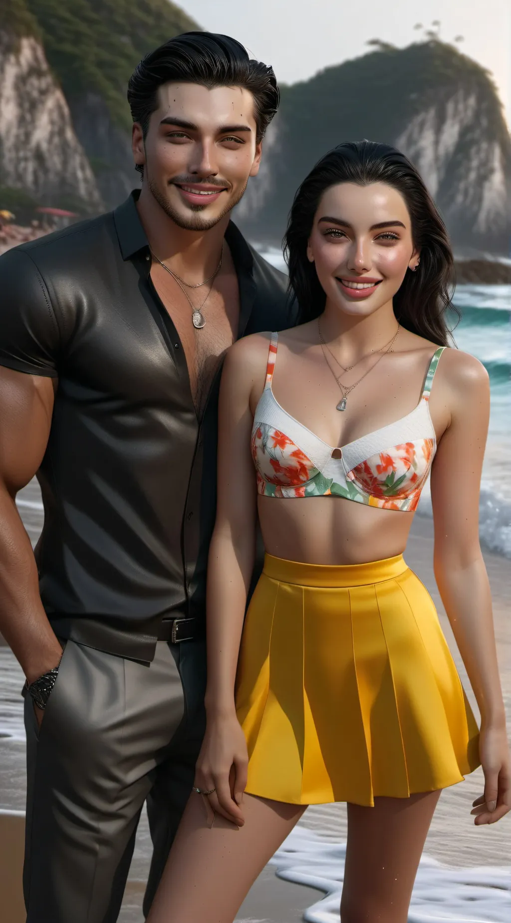 ai character: Leo  background