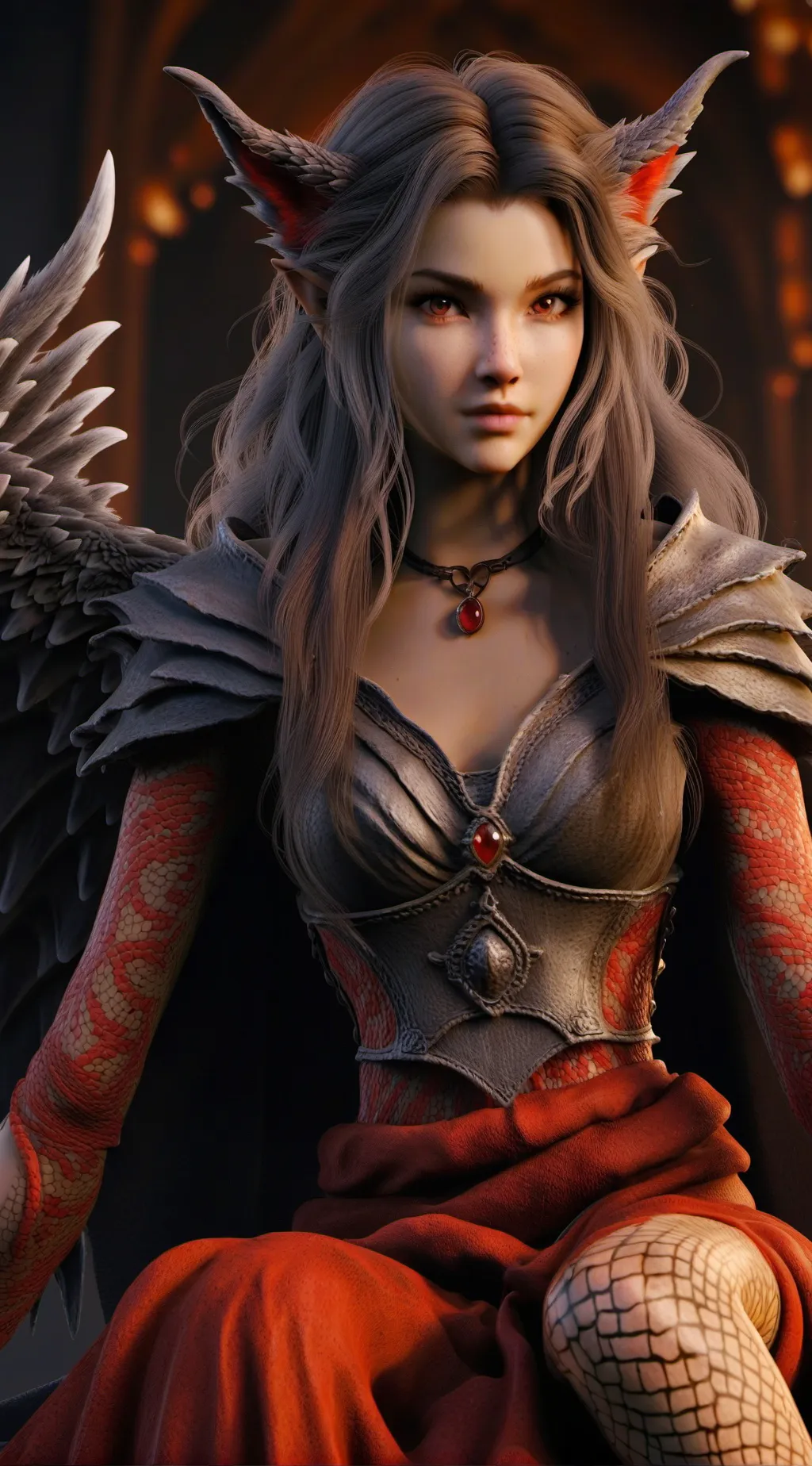 ai character: The end of Univers background