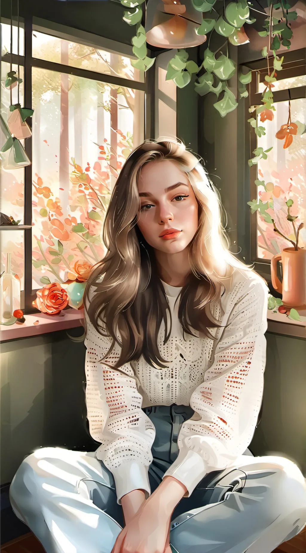 ai character: Leah background