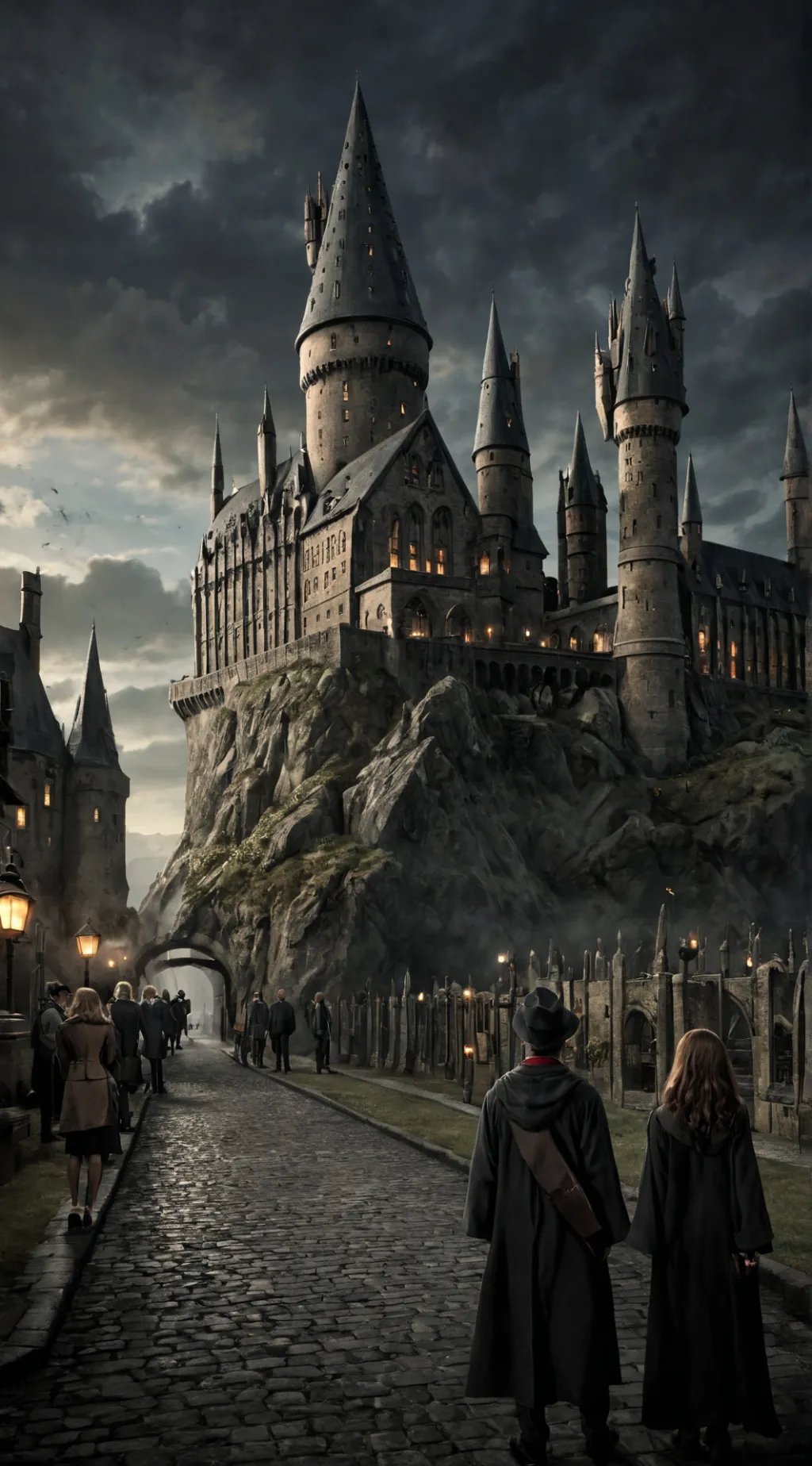 ai character: hogworts background