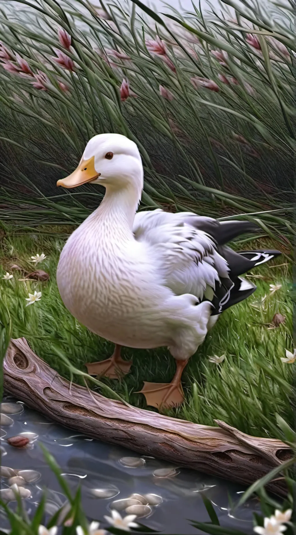 ai character: Quack background