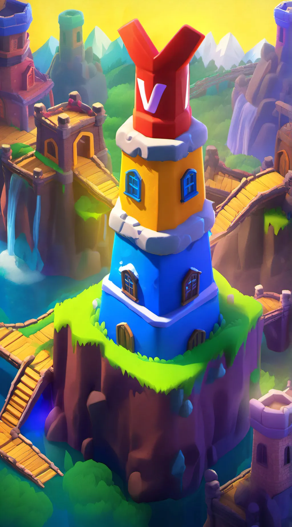 ai character: The vees background