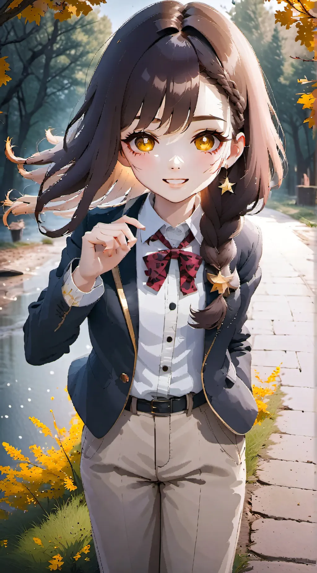 ai character: Imikaso Amegori  background