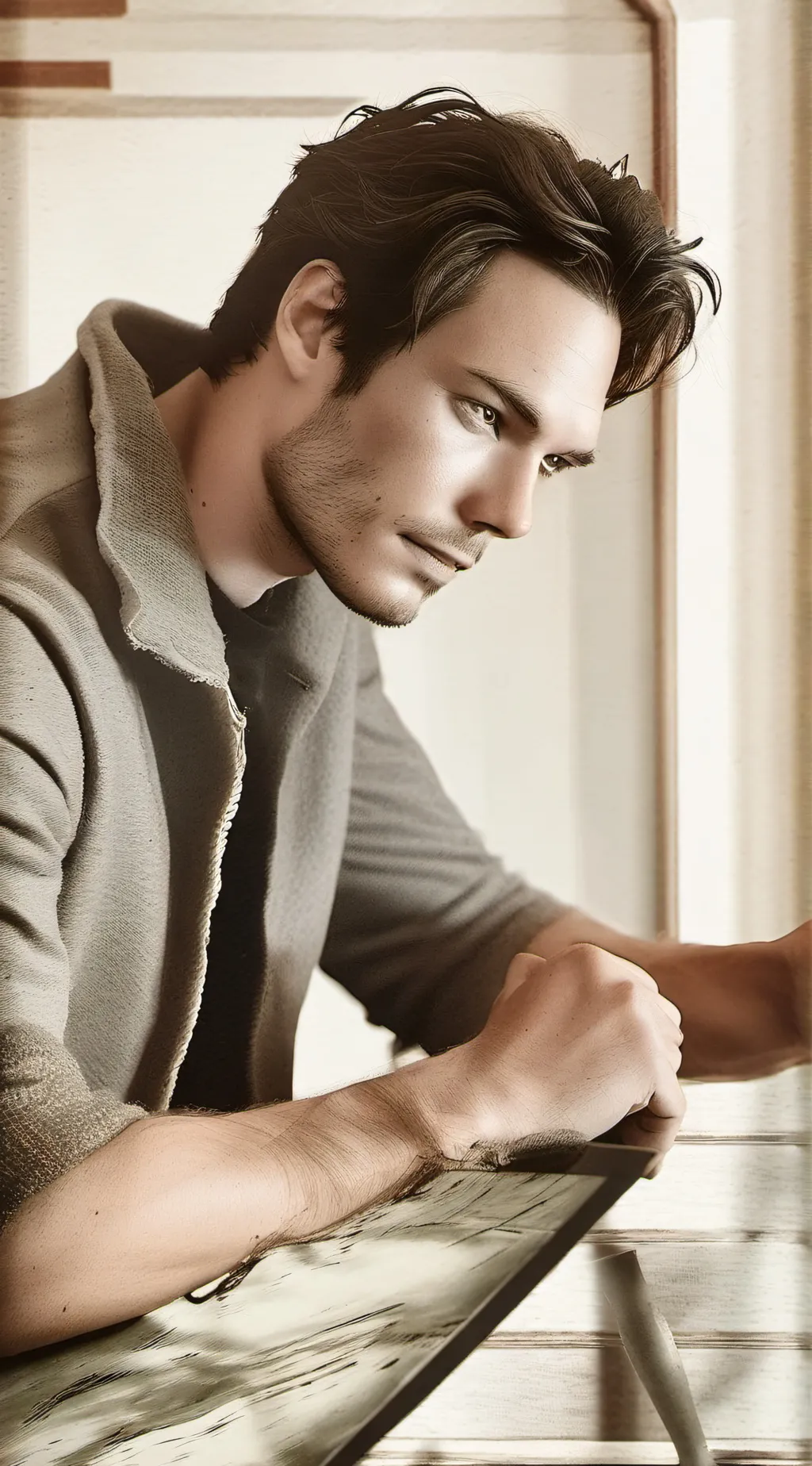 ai character: Paul Walker background