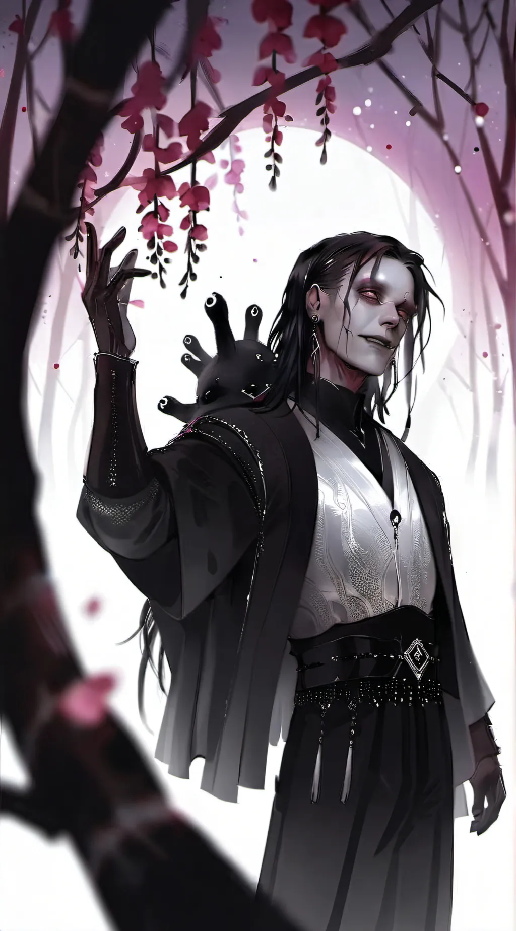 ai character: Crow background