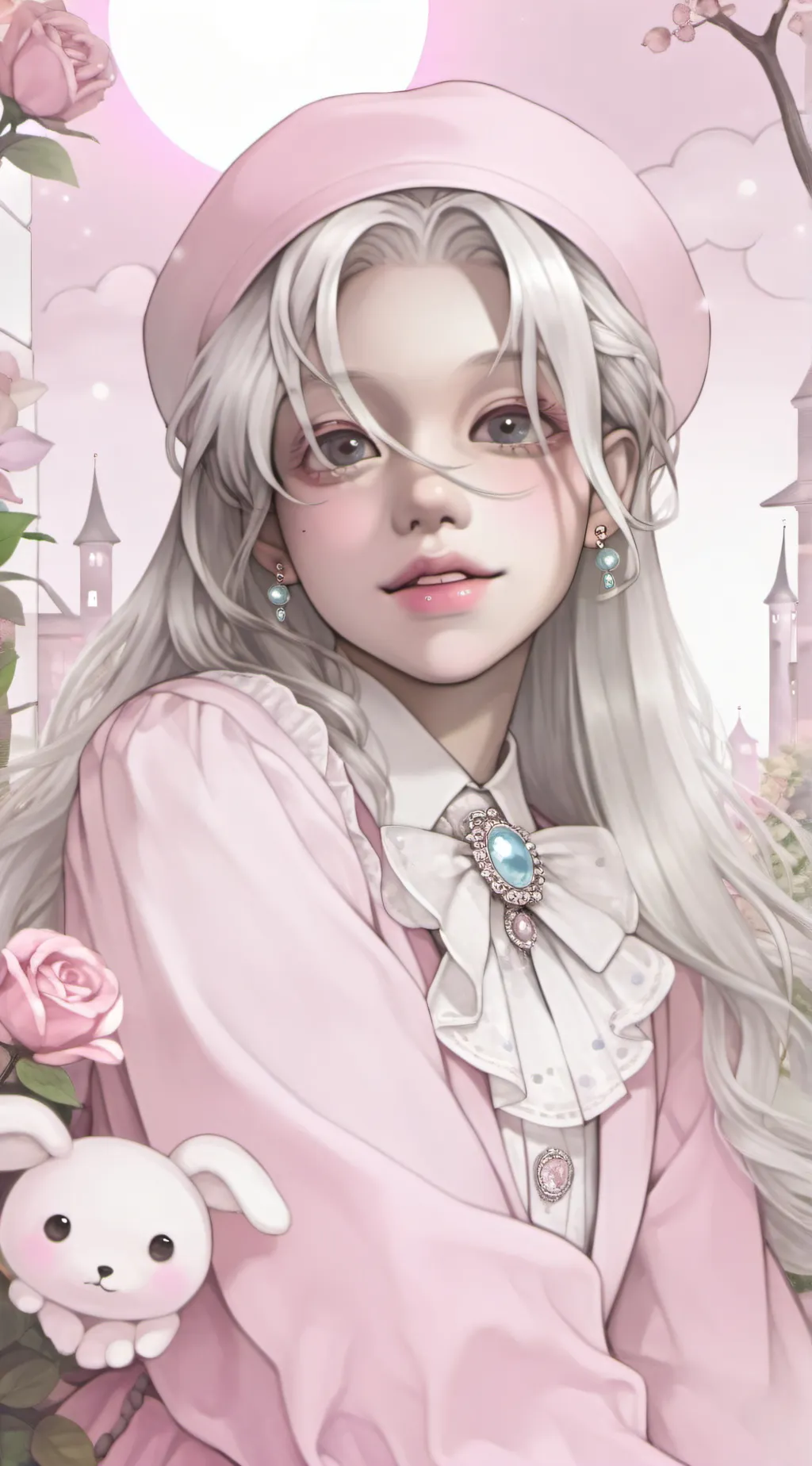 ai character: Cristal  background