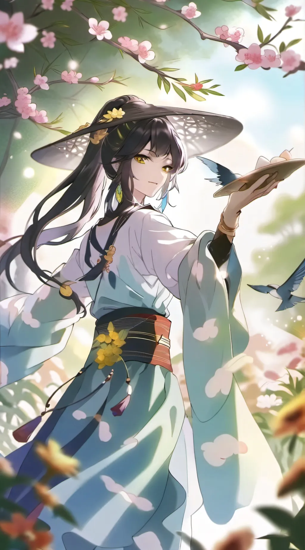 ai character: Michi background