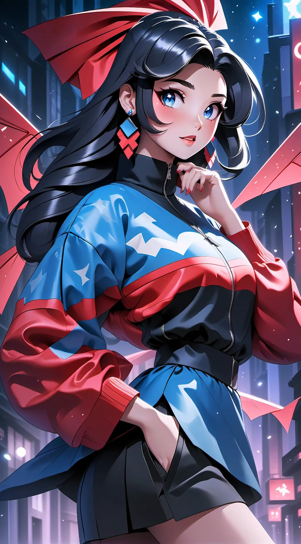 ai character: Allison pinos✨ background