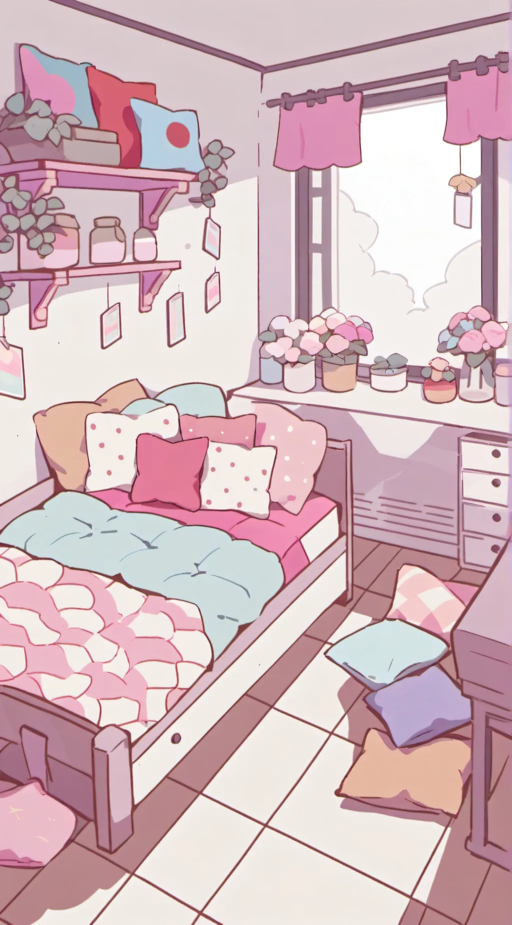 ai character: Room background