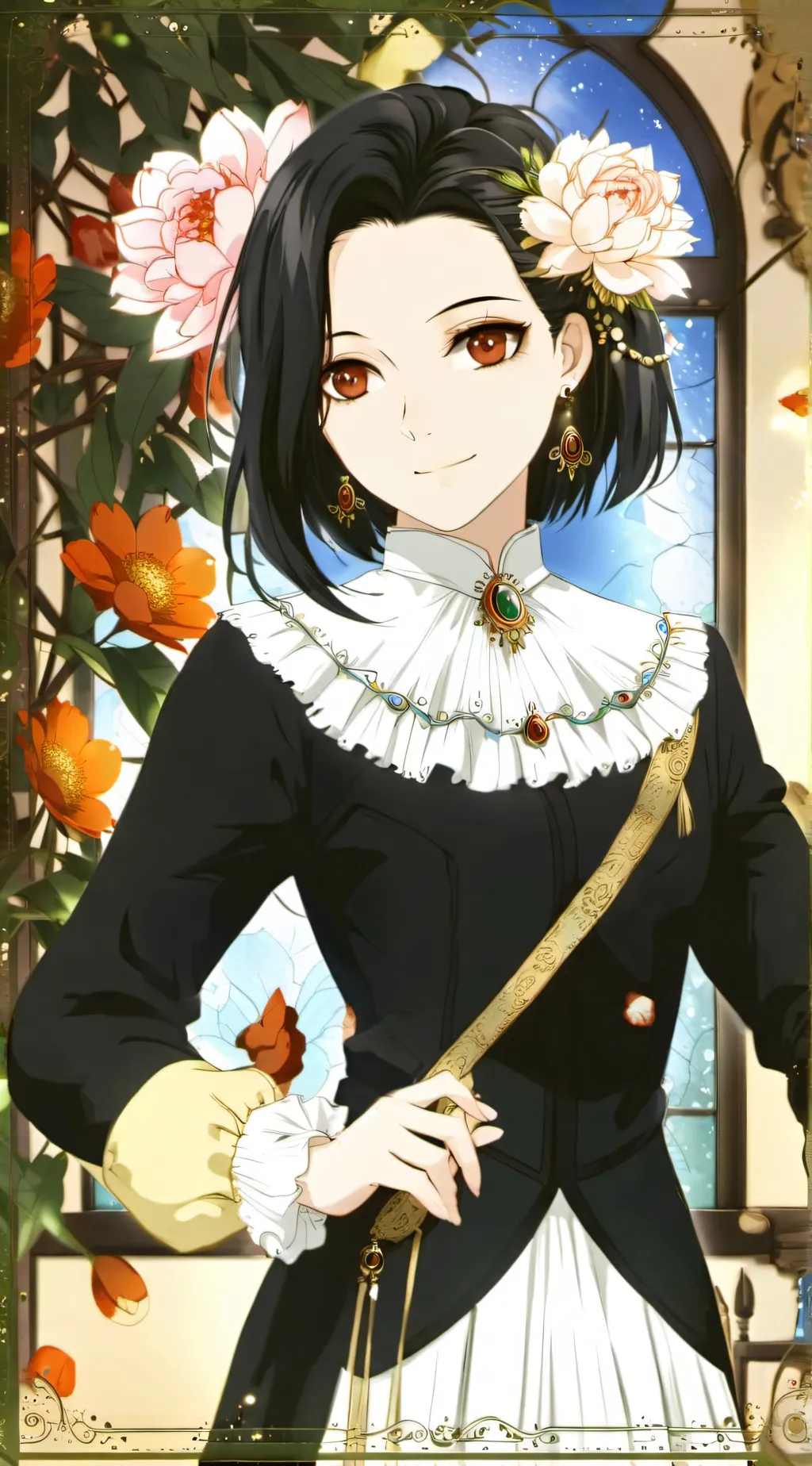 ai character: weird friend group background