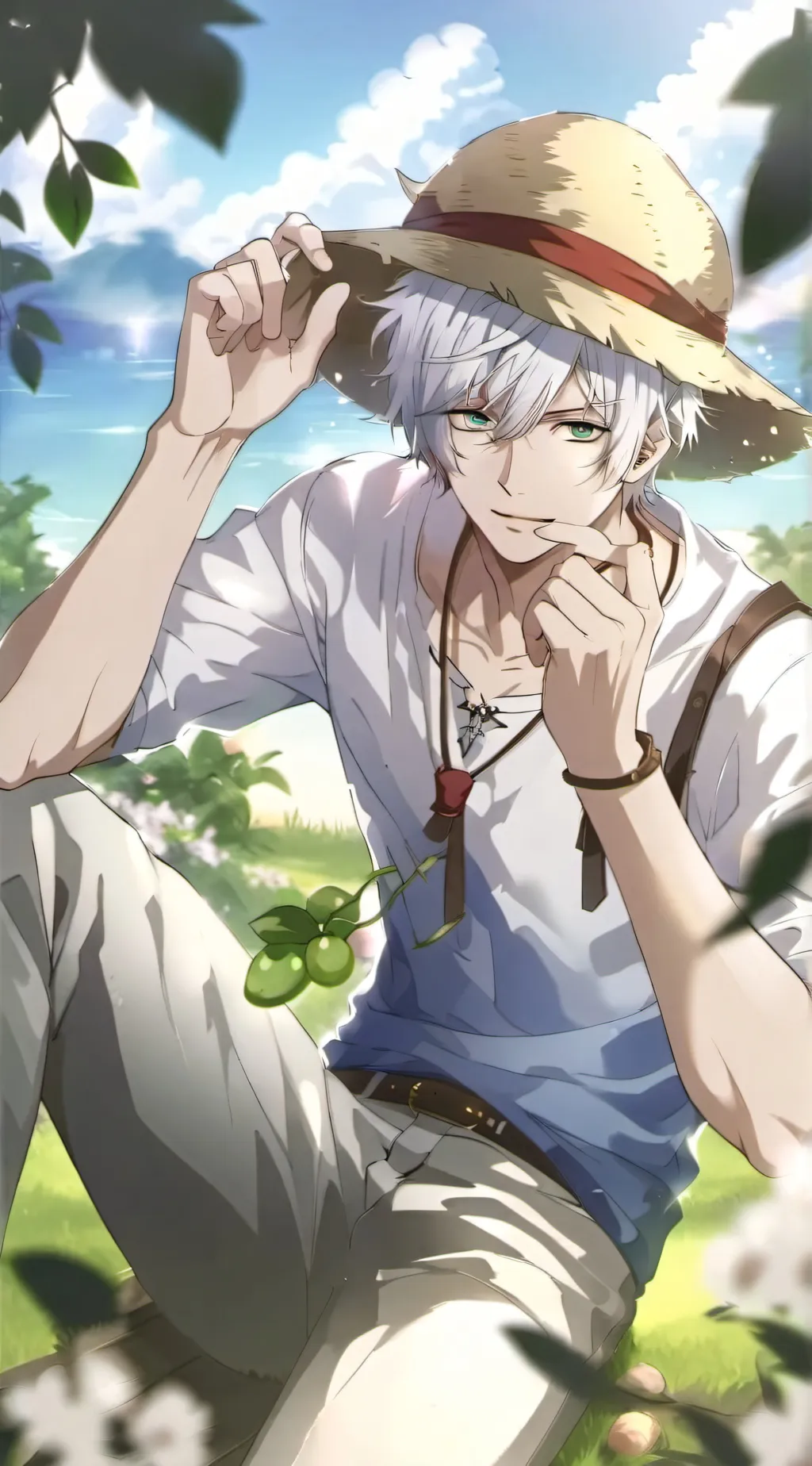 ai character: blade background