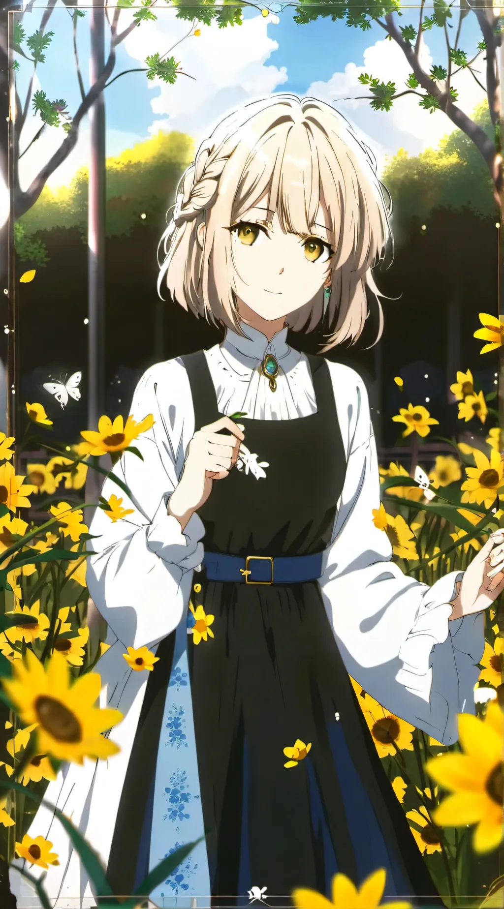 ai character: lisa  background