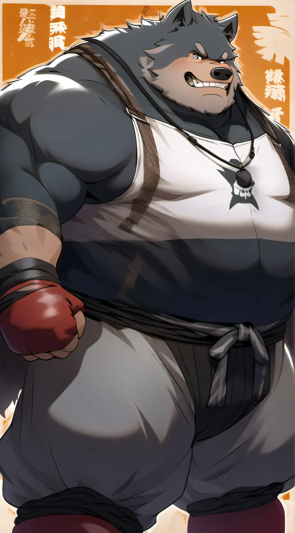 ai character: Benedict Takeuchi  background