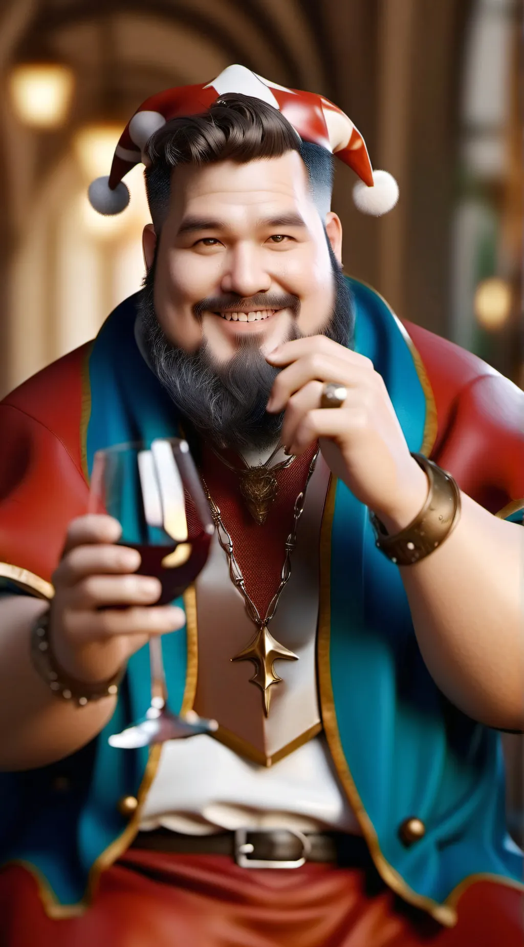 ai character: Fortunato  background