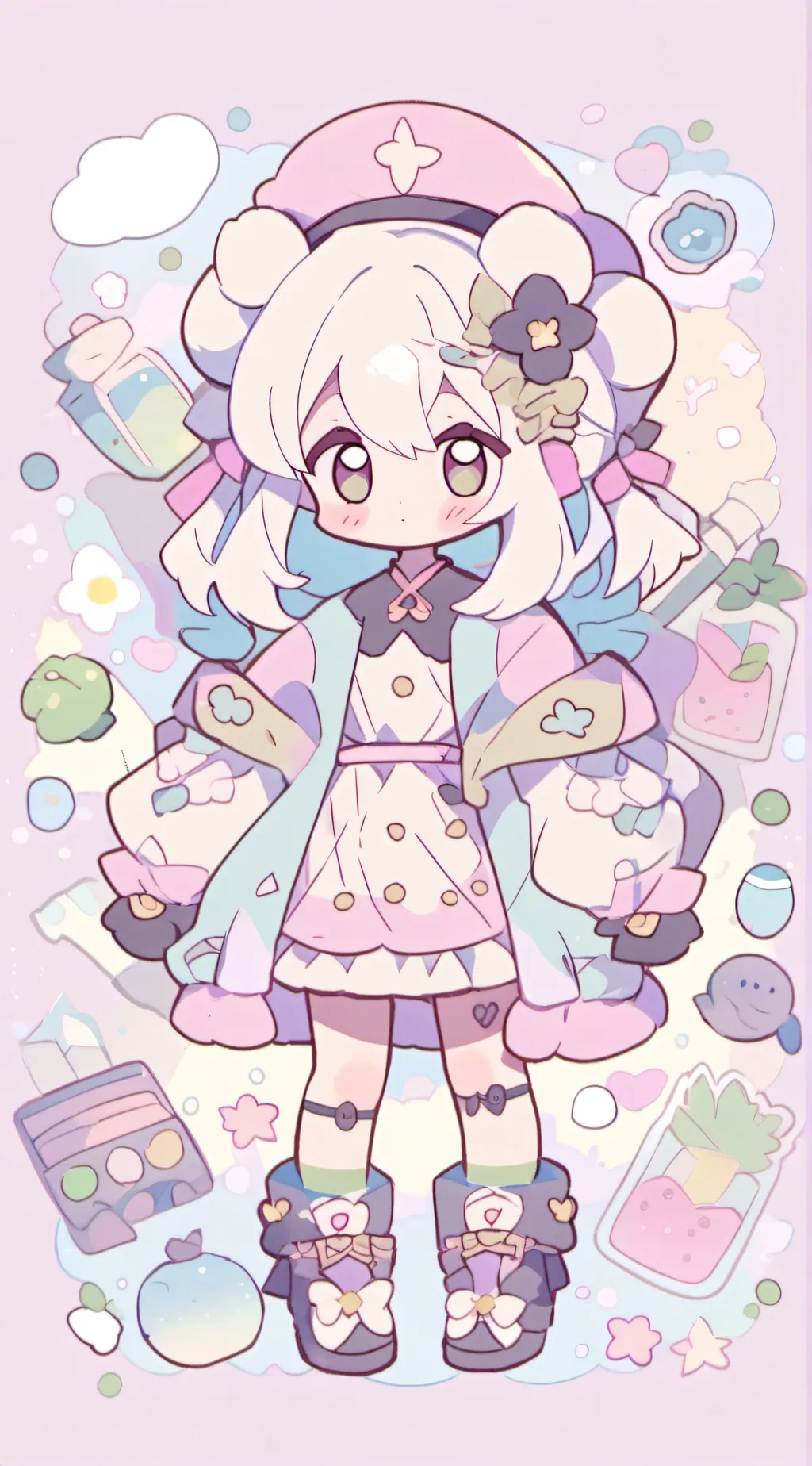 ai character: Mha background