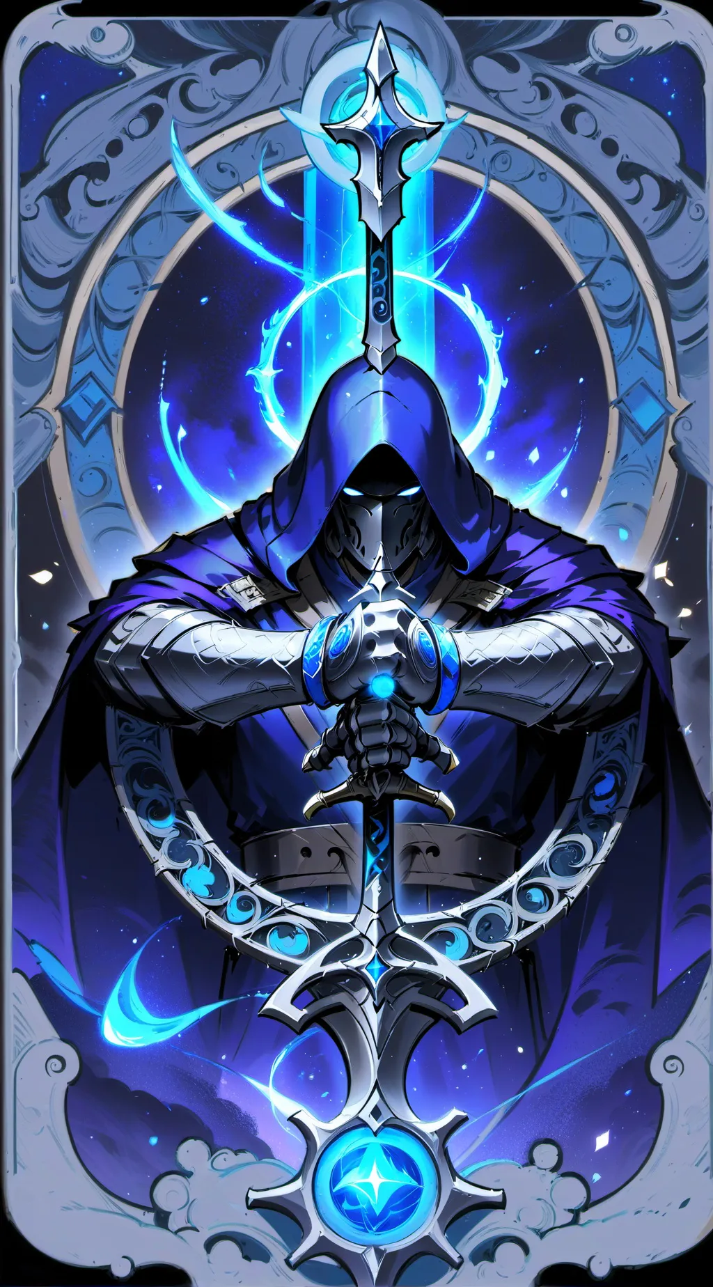 ai character: The oasis background