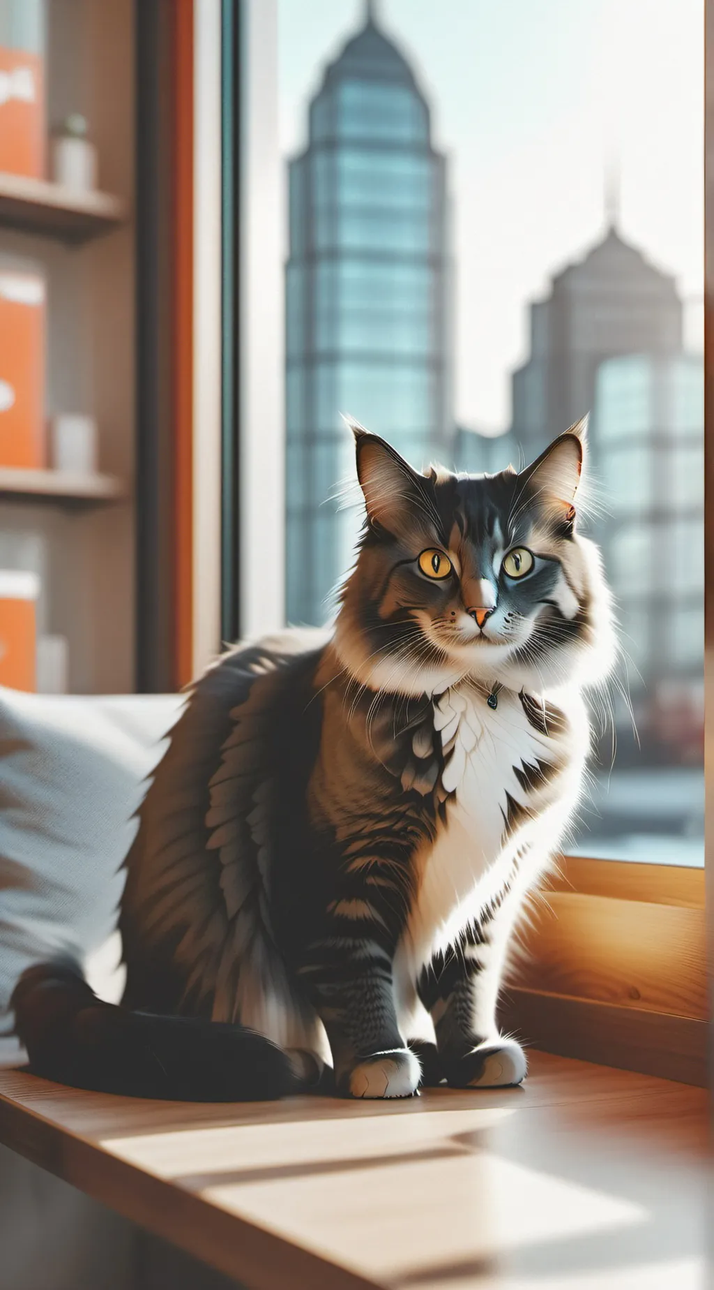 ai character: kitty background