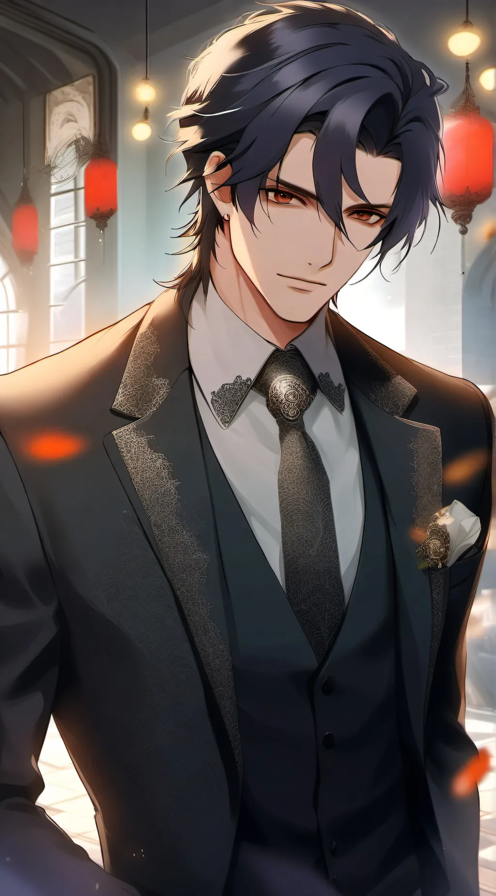 ai character: Hakuron background