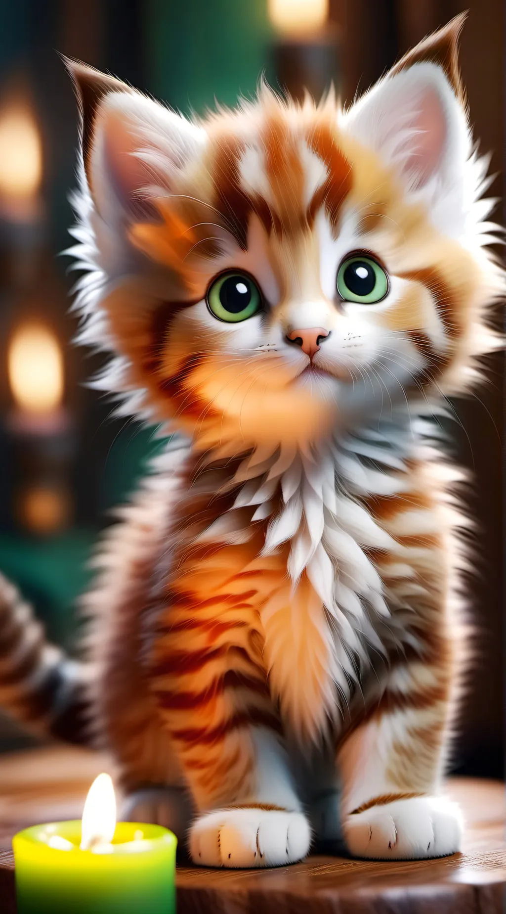 ai character: Bell background