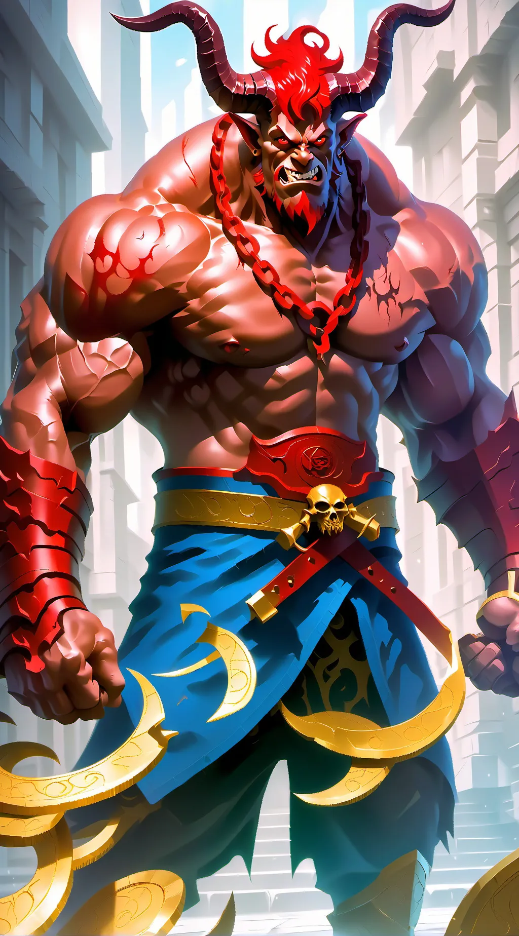 ai character: Satan background