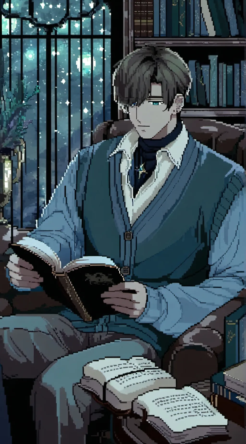 ai character: Ethan Blake background