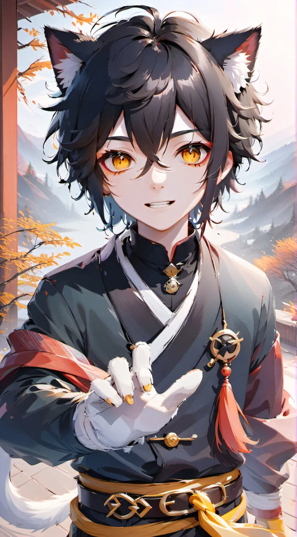 ai character: Samule background