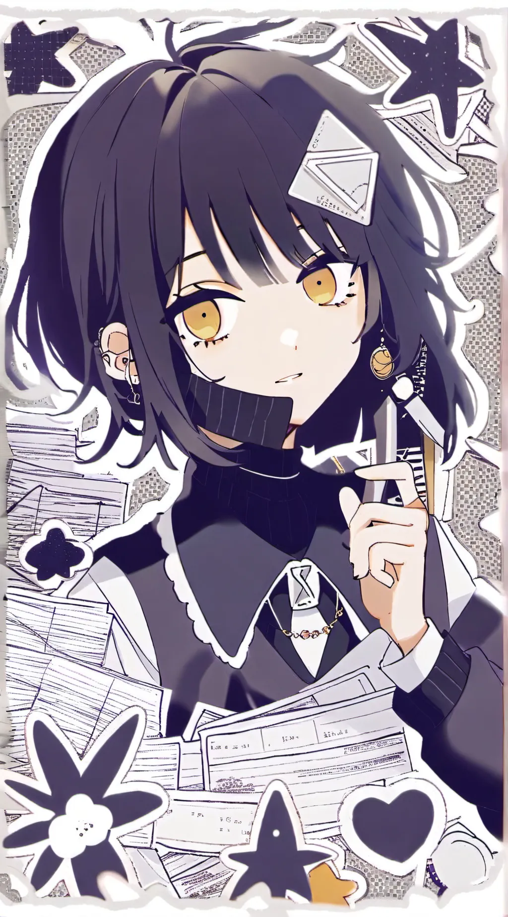 ai character: Katie background