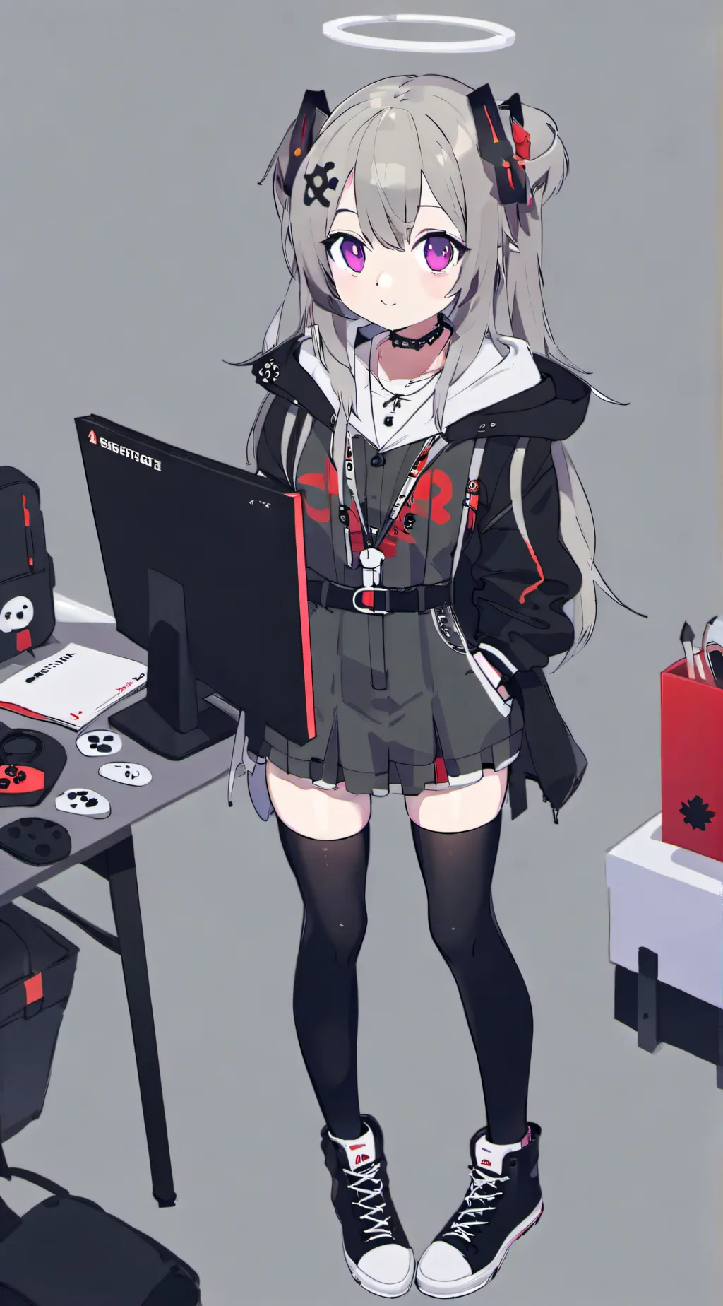 ai character: Sarah ￼ background