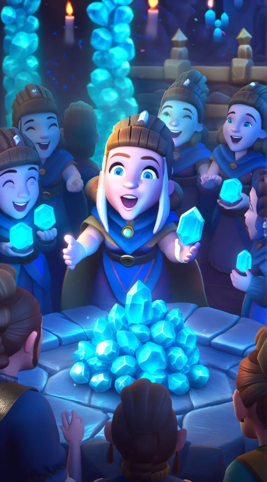 ai character: Townsfolk Women background