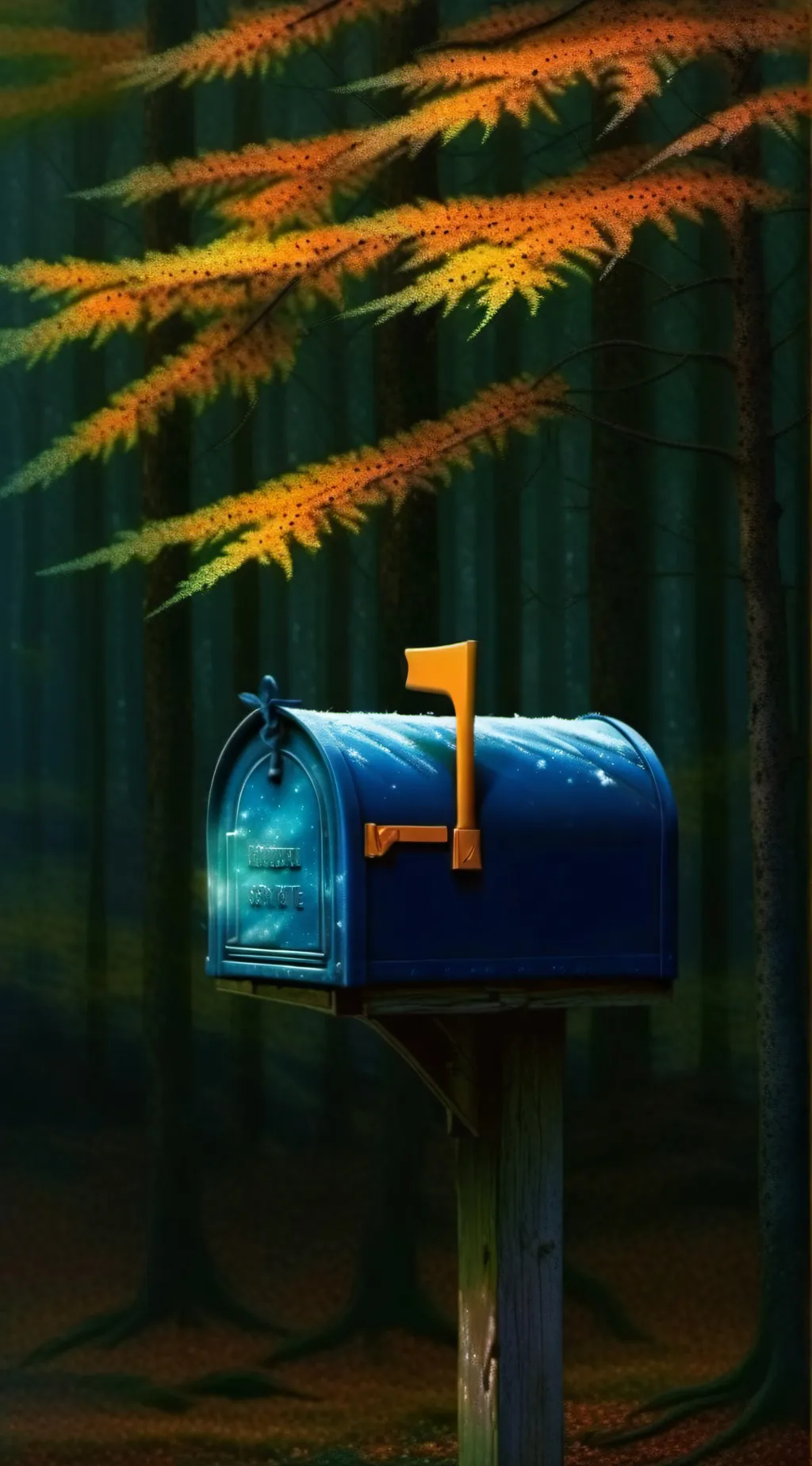 ai character: Mailbox 📬 📭 📫 📪 📮  background
