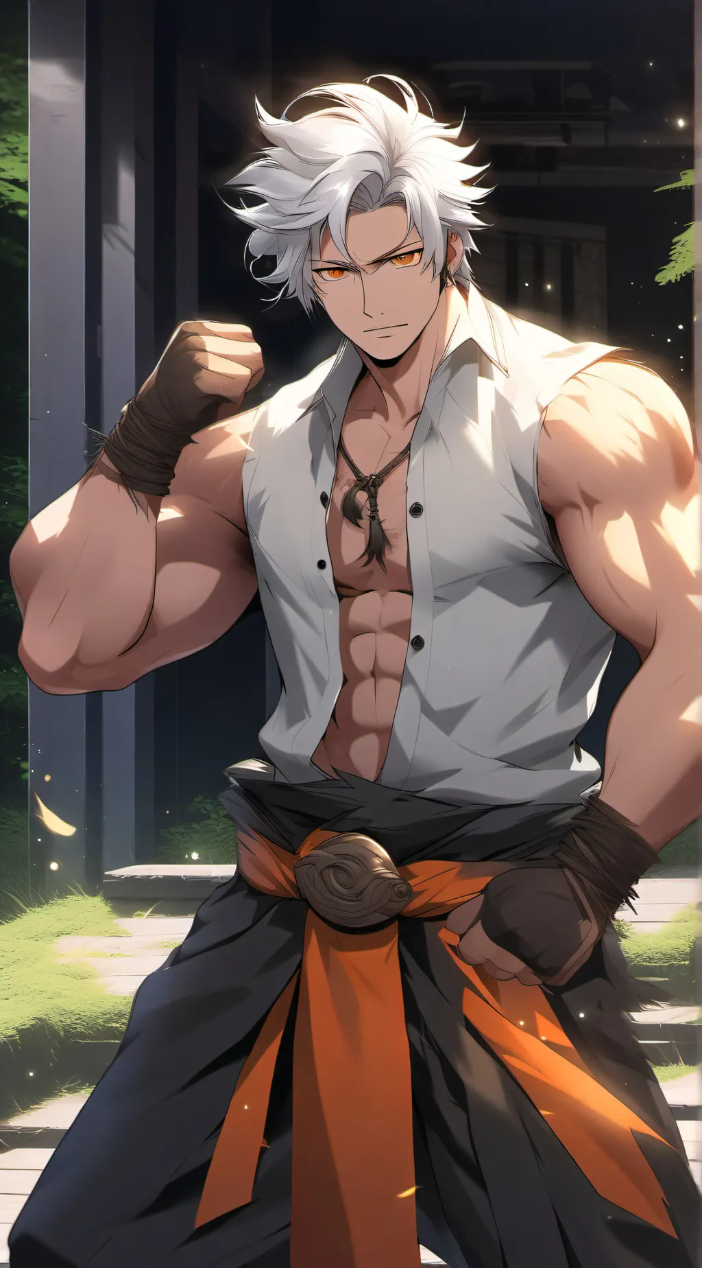 ai character: cyno background