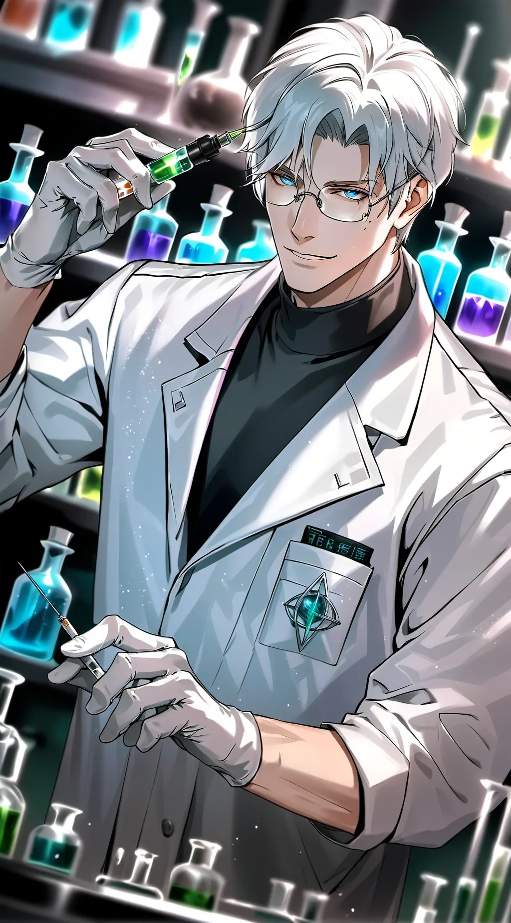 ai character: Kaiju Scientist background