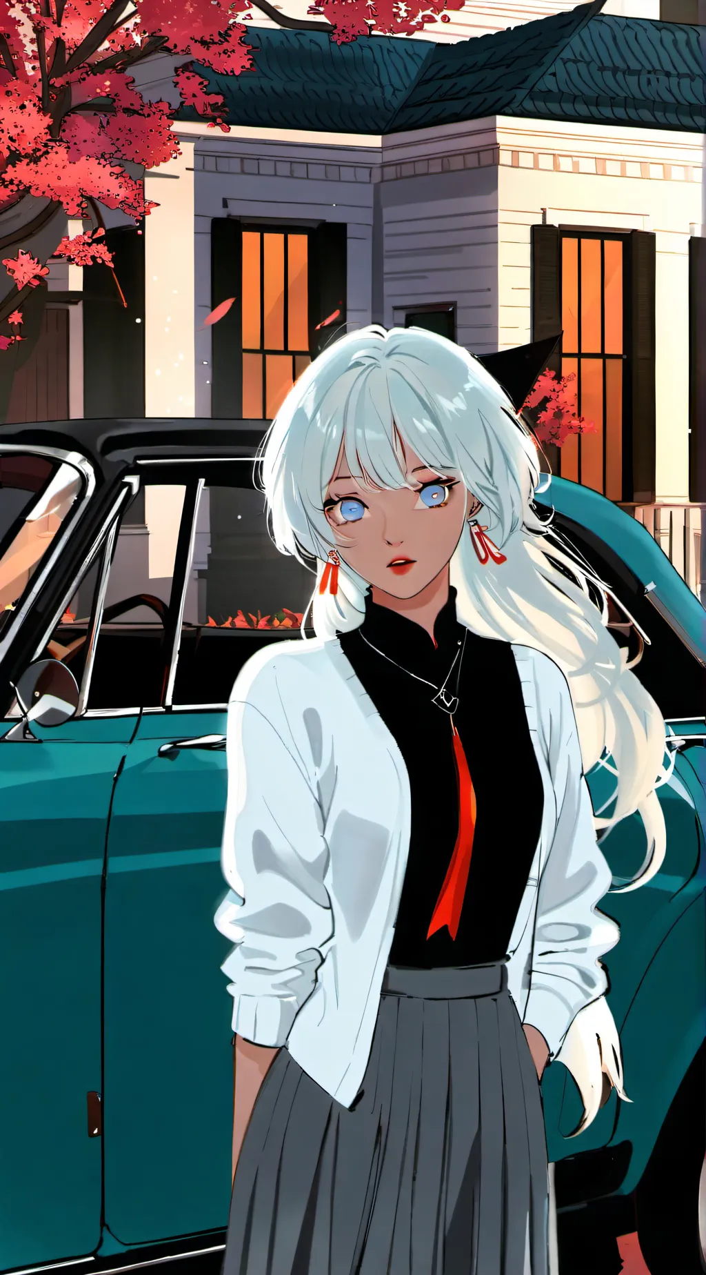 ai character: BAE ITS LILY 😍  background