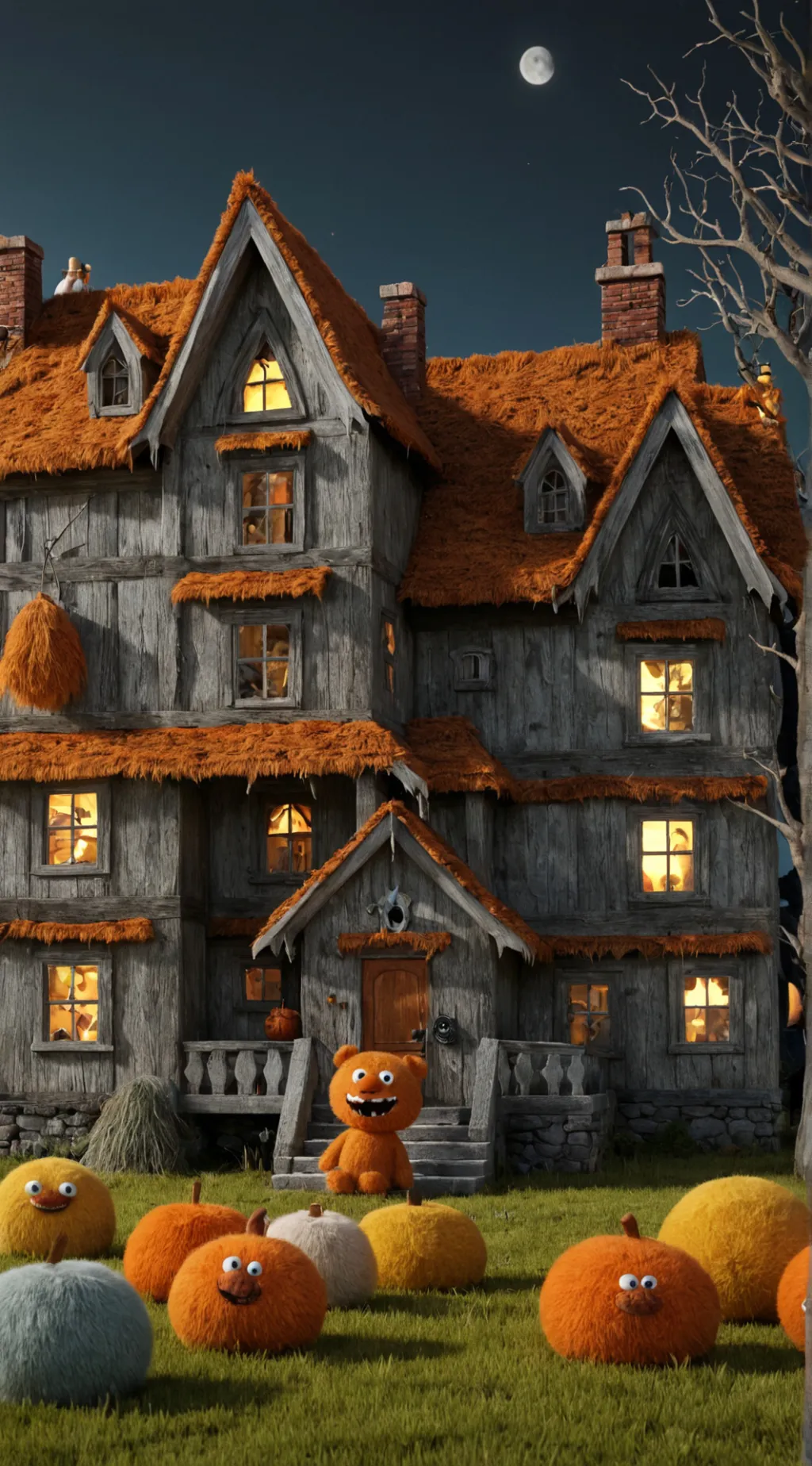 ai character: casa asonbrada background