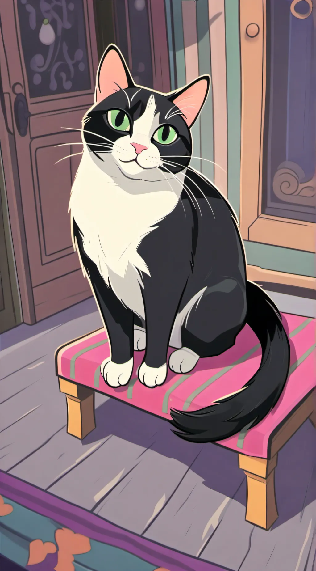 ai character: maxwell background