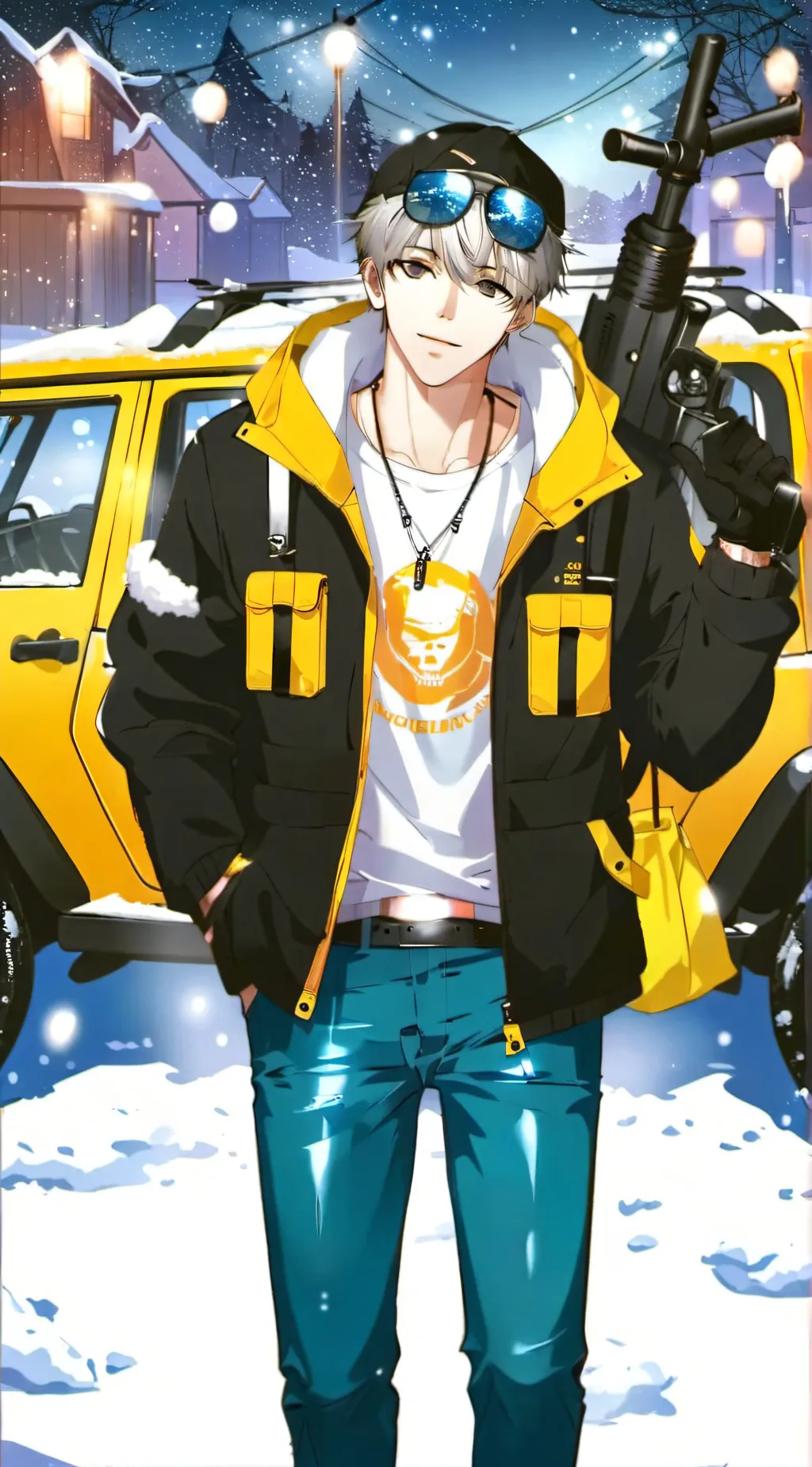 ai character: Max background