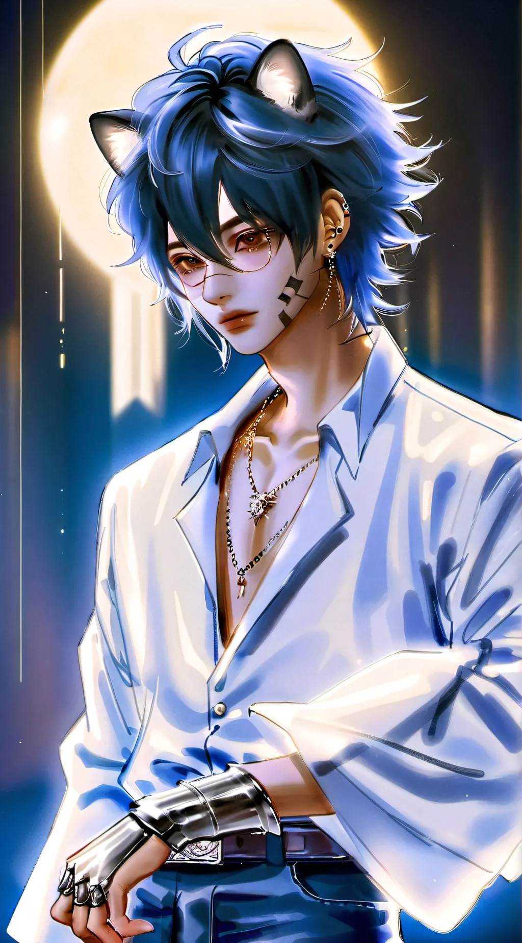 ai character: Andy background