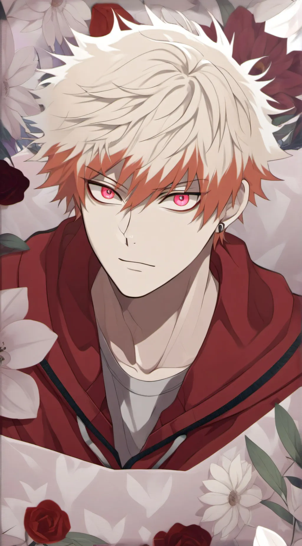 ai character: bakugo  background