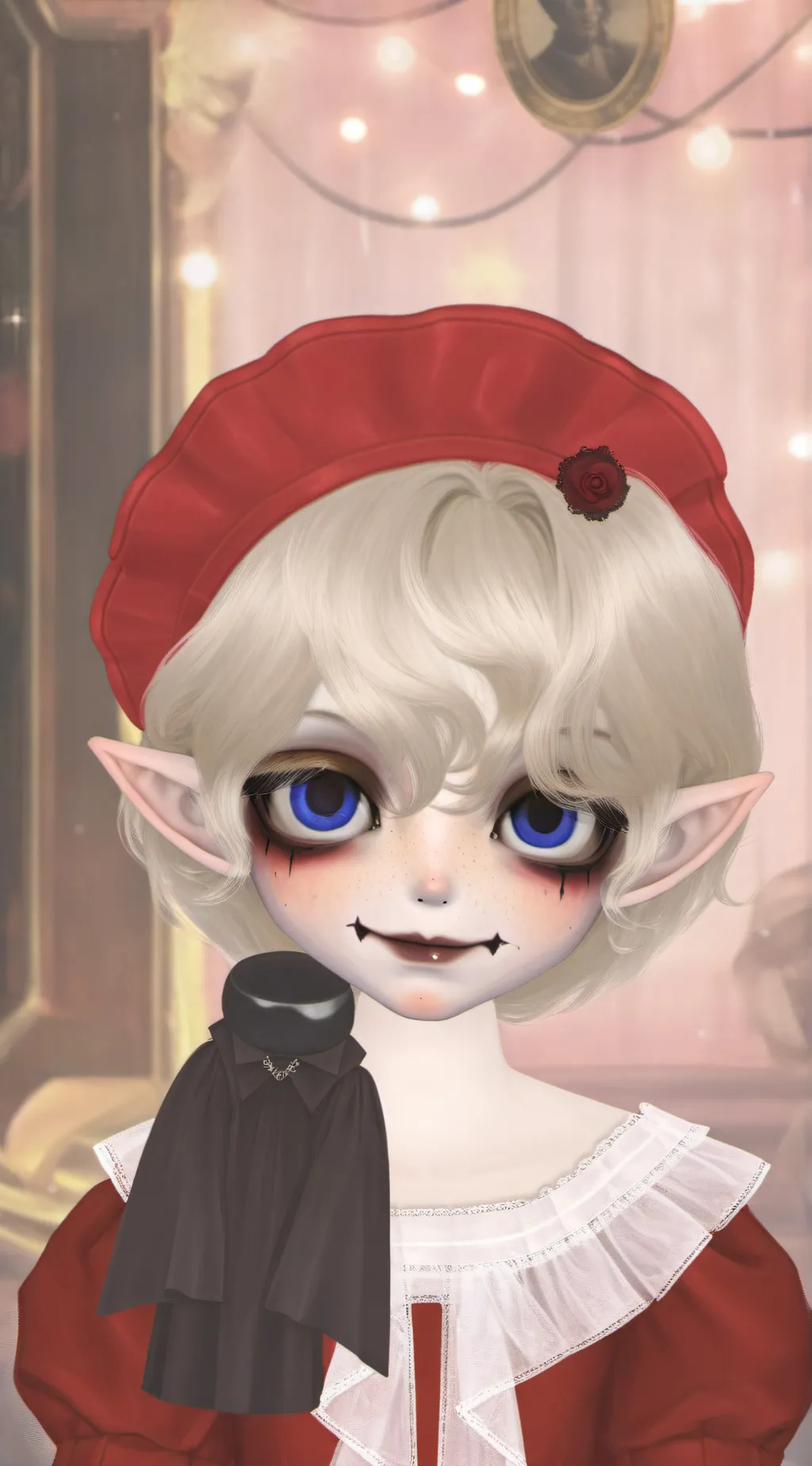 ai character: Elara background