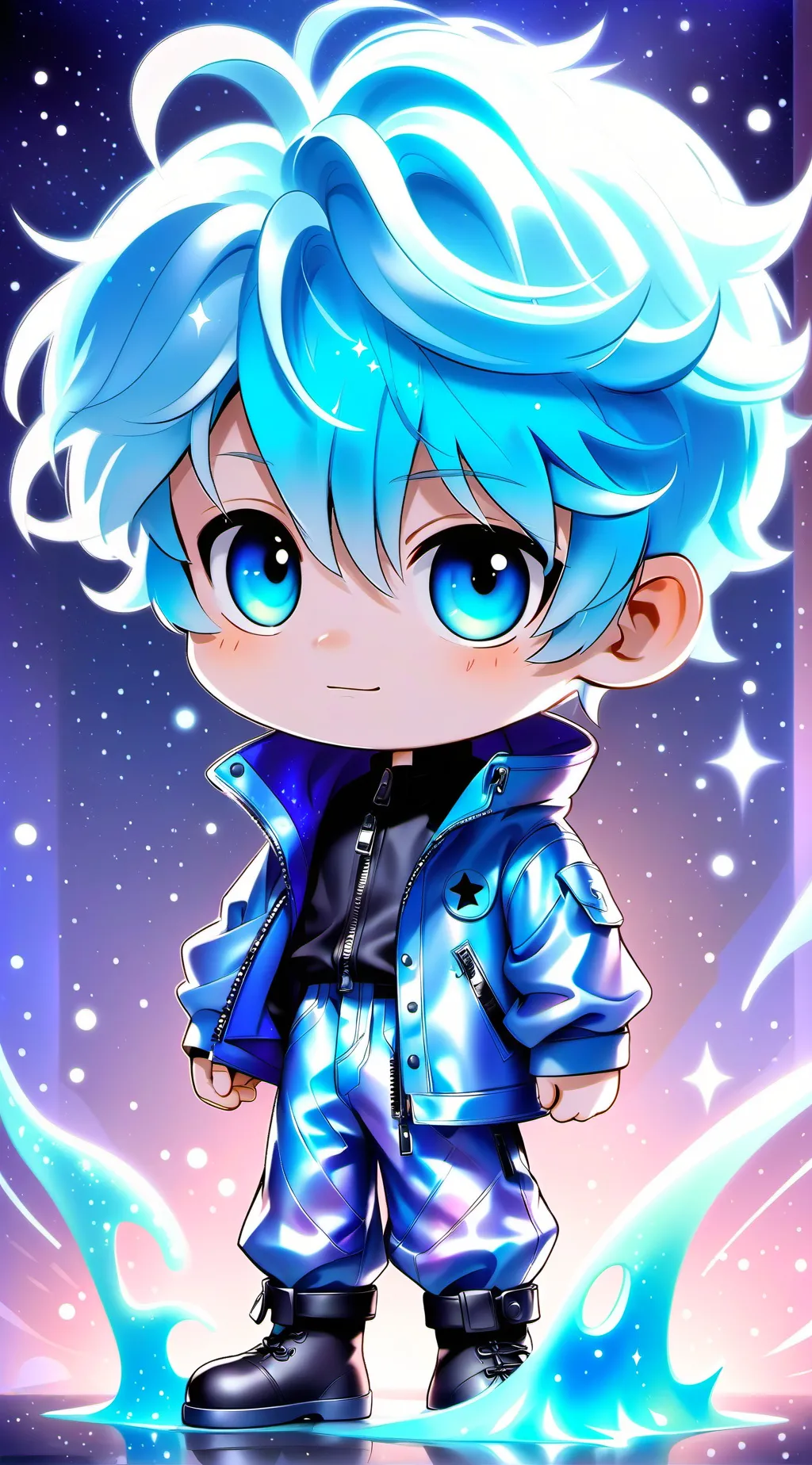 ai character: Leo background