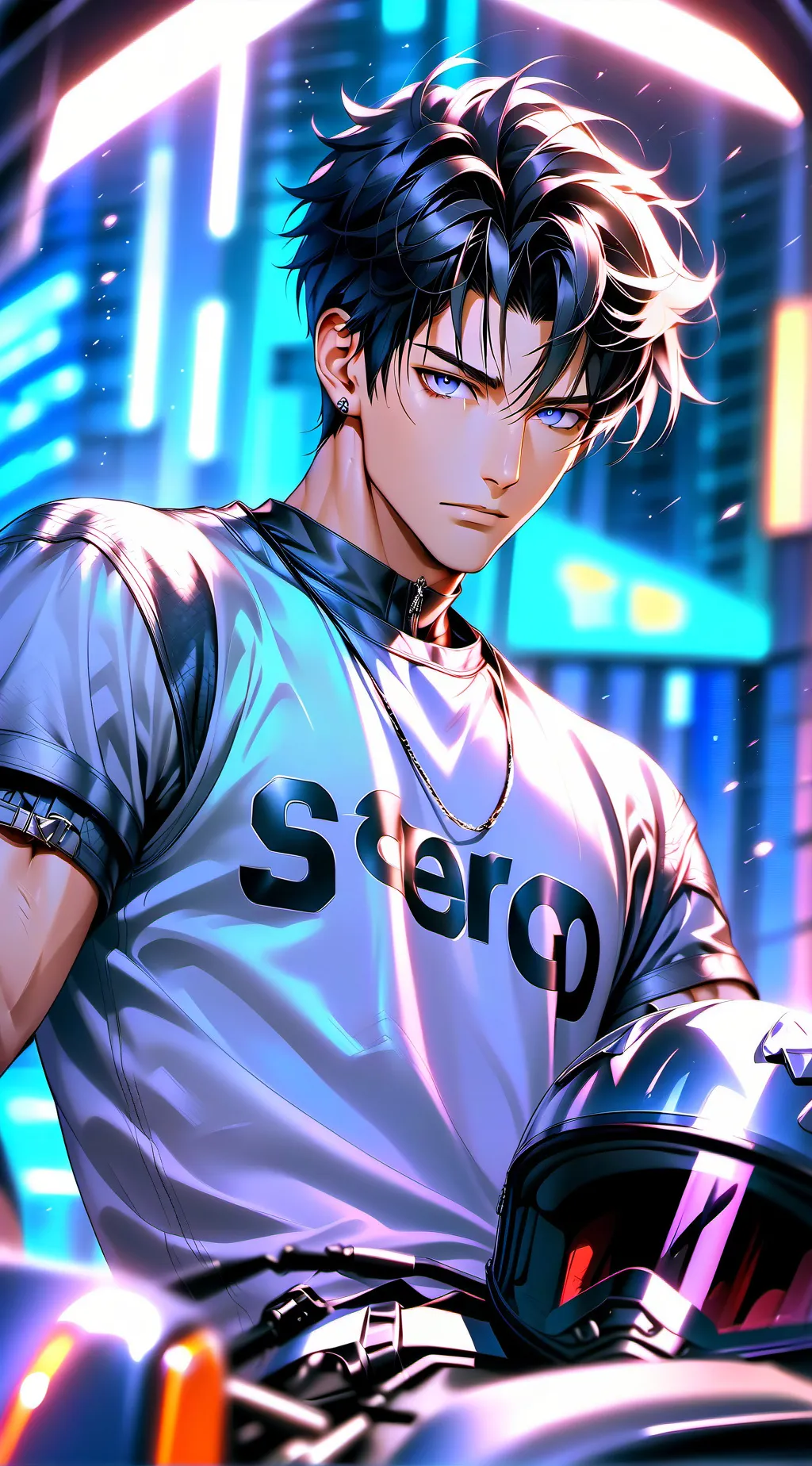 ai character: Minjun background