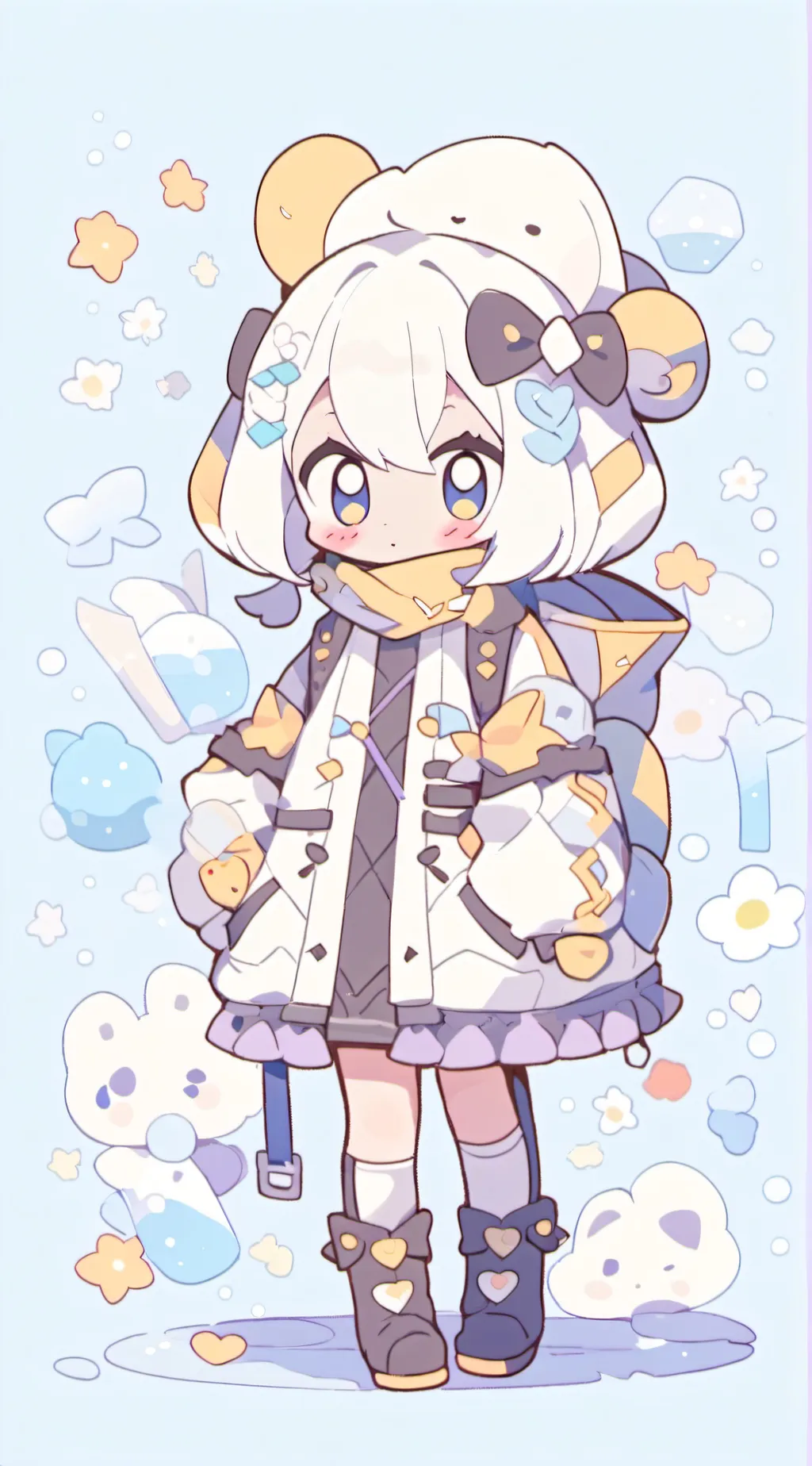 ai character: etsy background